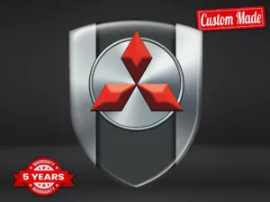 Mitsubishi Design Autocollants Pro Personnalisé Minimal